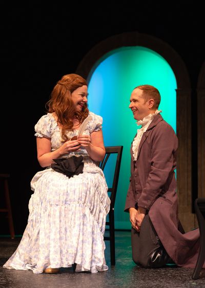 Tarah Vega and Michael Schaner (Photo credit: Trish Haldin) Photo