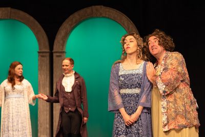 Tarah Vega, Michael Schaner, Maya Daley and Steve Stott (Photo credit: Trish Haldin) Photo
