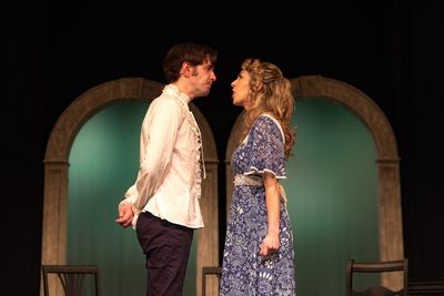 Patrick Kelly and Maya Daley (Photo credit: Trish Haldin) Photo