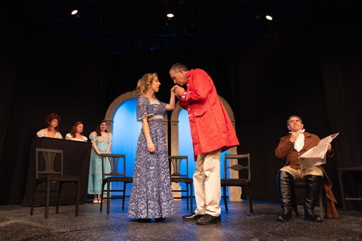 Michael Schaner, Tarah Vega, Abi Heydenburg, Maya Daley, Dean Alexander and Steve Stott (Photo credit: Trish Haldin) at 