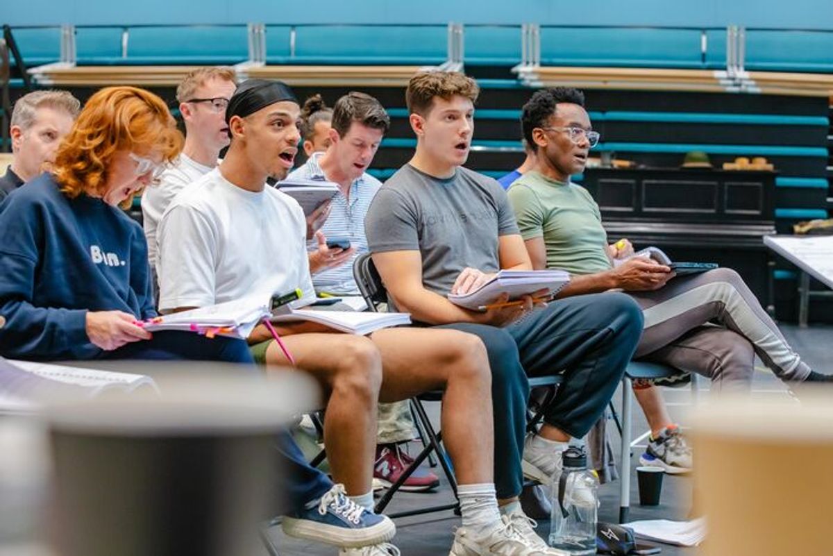 Bonnie Langford, Marley Fenton, Jac Yarrow, Jason Pennycooke, Gavin Lee, Richard Dempsey and Damian Humbley at 