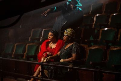 Blitz Bazawule, Taraji P. Henson, and Fantasia Barrino Photo