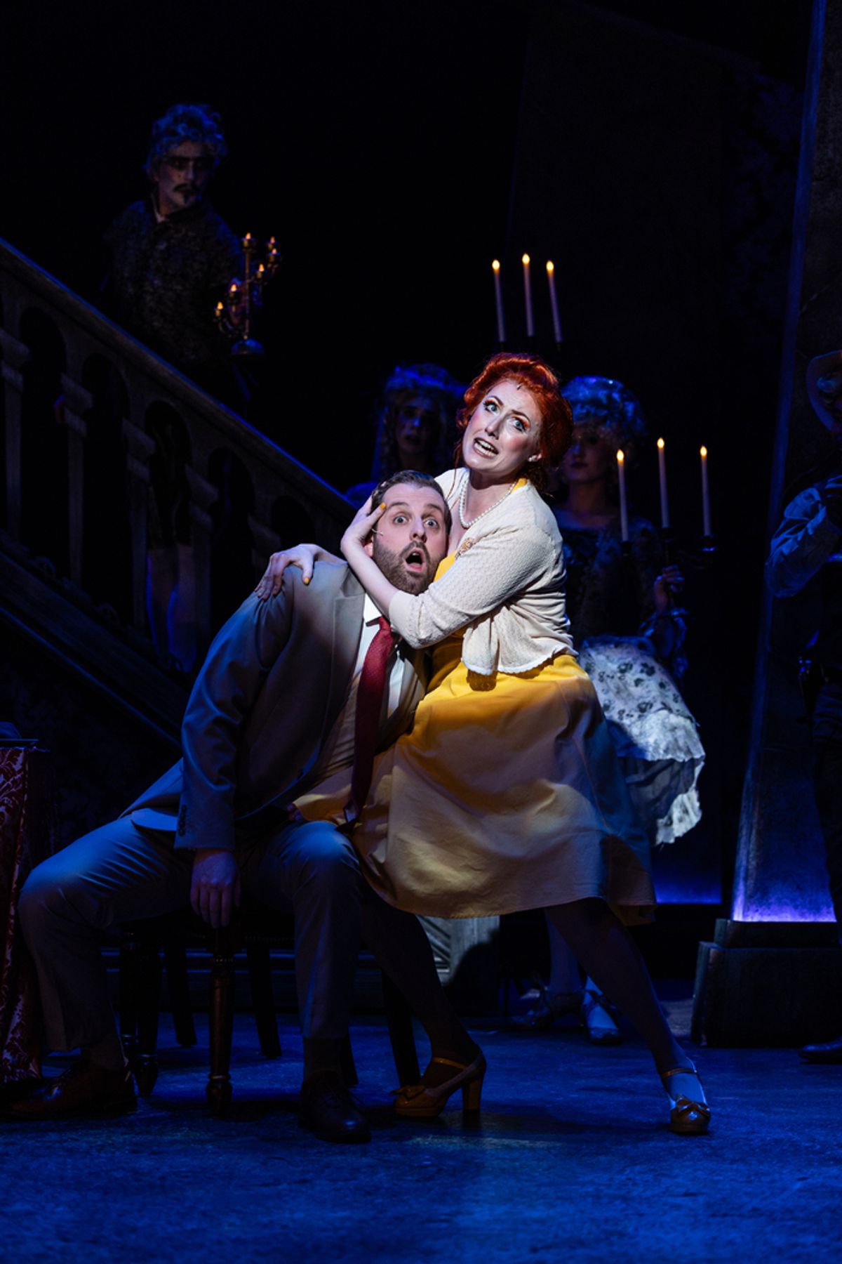 Christopher Johnson and Savannah Sinclair at 