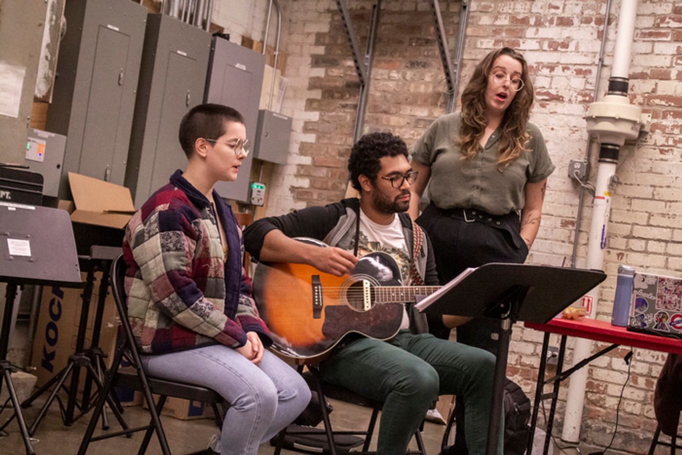 Photos: First Look at The Impostors Theatre Company's THE LAST LIVING GUN in Rehearsal  Image