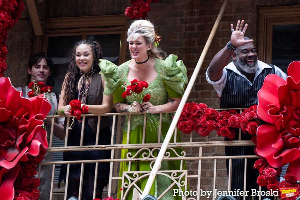 Reeve Carney, Solea Pfeiffer, Betty Who, Phillip Boykin at 