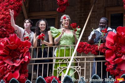 Reeve Carney, Solea Pfeiffer, Betty Who, Phillip Boykin Photo