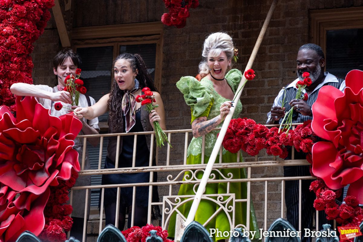 Reeve Carney, Solea Pfeiffer, Betty Who, Phillip Boykin at 