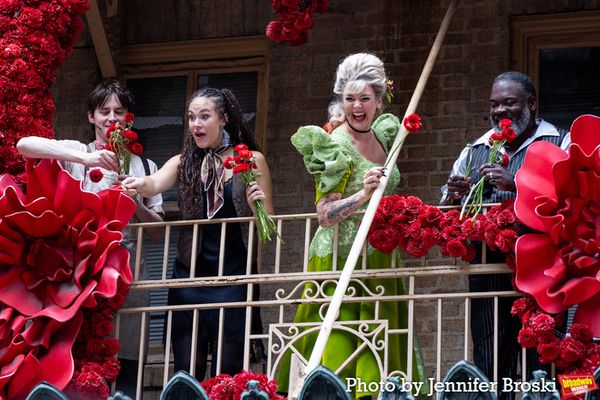 Reeve Carney, Solea Pfeiffer, Betty Who, Phillip Boykin Photo