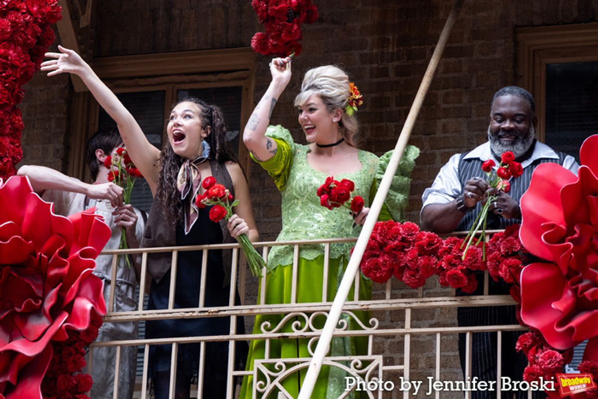 Reeve Carney, Solea Pfeiffer, Betty Who, Phillip Boykin at 