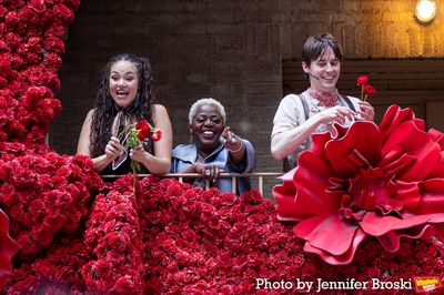Solea Pfeiffer, Lillias White, Reeve Carney Photo