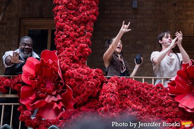 Phillip Boykin, Solea Pfeiffer, Reeve Carney Photo