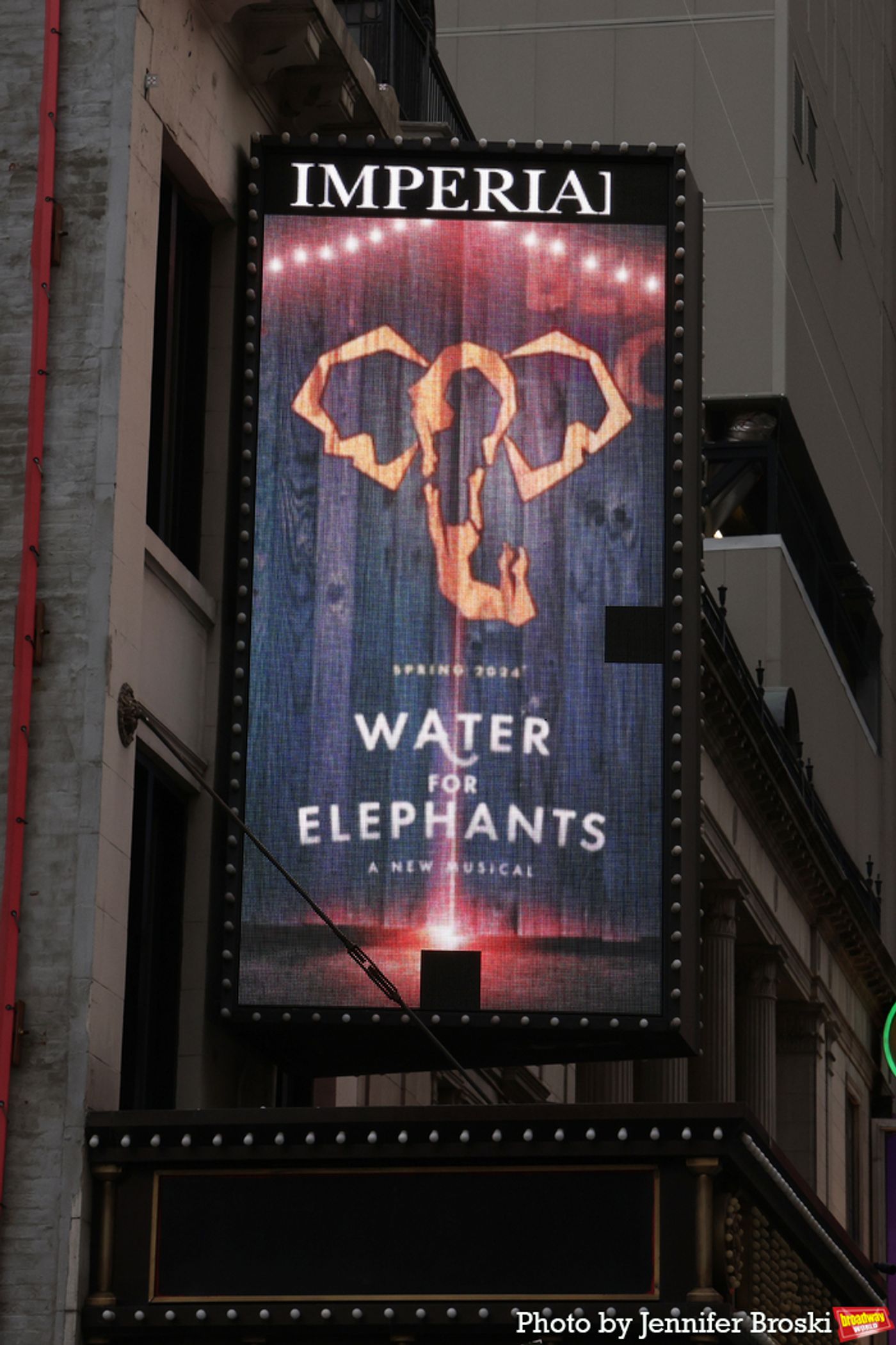 Up on the Marquee: WATER FOR ELEPHANTS Up on the Marquee: WATER FOR ELEPHANTS Image