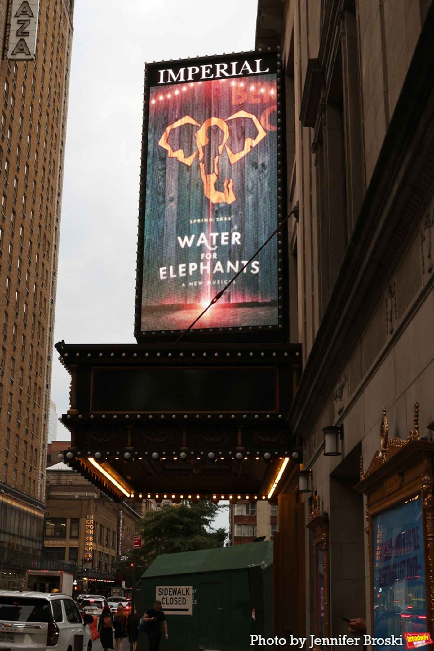 Up on the Marquee: WATER FOR ELEPHANTS Up on the Marquee: WATER FOR ELEPHANTS Image