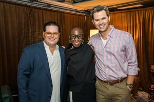 Josh Gad, Cynthia Erivo, Andrew Rannells @ BroadwayWorld Josh Gad, Cynthia Erivo, Andrew Rannells Photo
