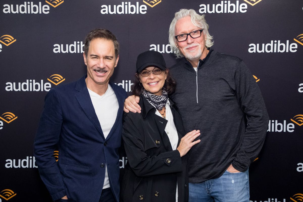 Eric McCormack, Mary Page Keller, and Thomas Ian Griffith at 