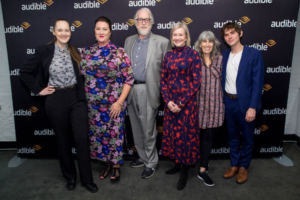 Anne E. Thompson, Kirsten Fitzgerald, director Robert Falls, Mary Beth Fisher, playwr Photo