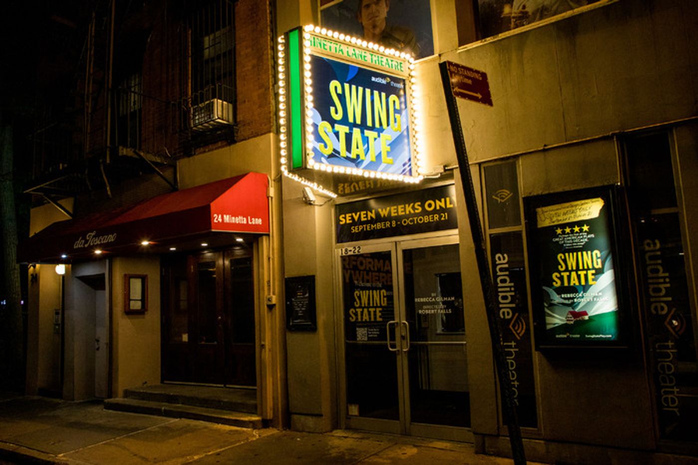 Photos: Go Inside Opening Night of Audible Theater's SWING STATE  Image
