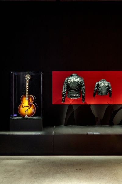 Cry Baby Props on Display at the John Waters Pope of Trash, an Exhibition Devoted the Photo