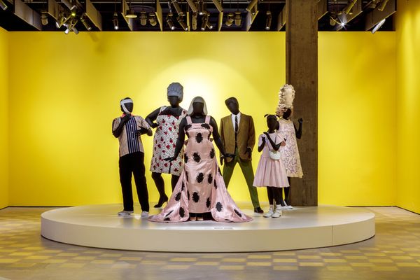 Original Hairspray Costumes on Display at the John Waters Pope of Trash, an Exhibitio Photo