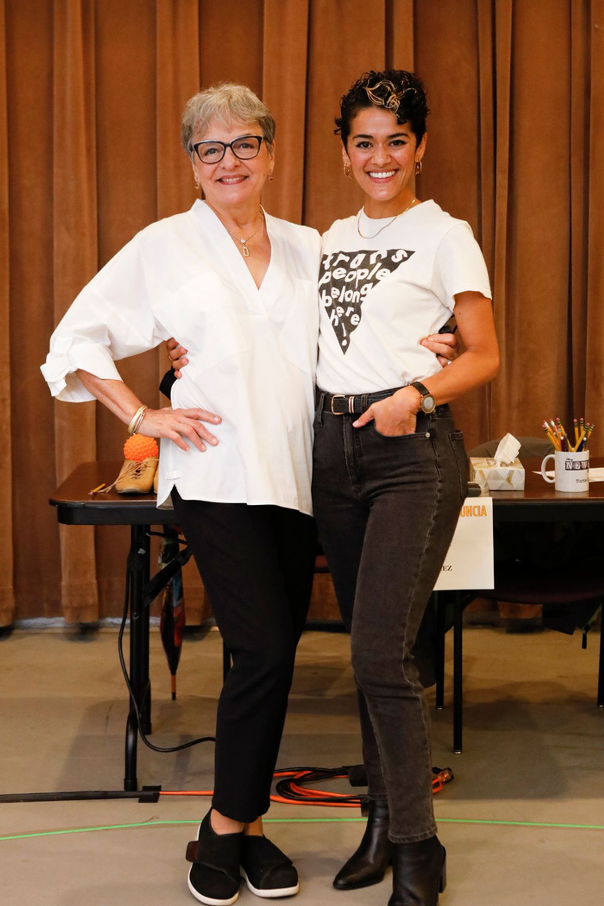 Priscilla Lopez and Kayln West at 