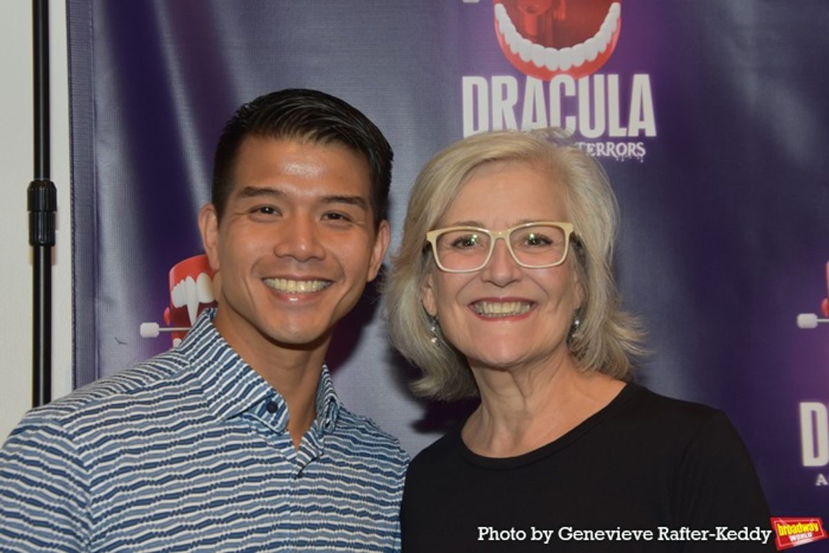 Telly Leung and Karen Mason at 