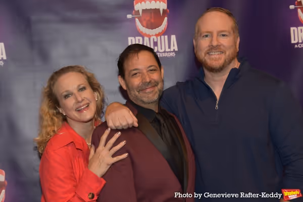 Katie Finneran, Steve Rosen and Danny Goldstein Photo