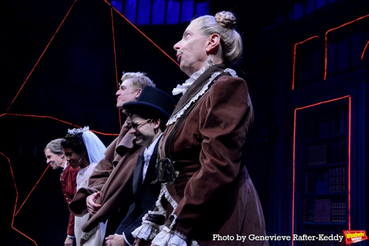 Ellen Harvey, Jordan Boatman, James Daly, Andrew Keenan-Bolger and Arnie Burton at 