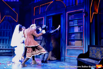 Jordan Boatman, Andrew Keenan-Bolger and Arnie Burton Photo