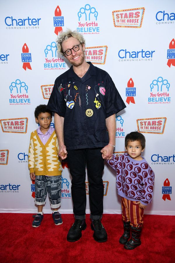NEW YORK, NEW YORK - SEPTEMBER 18: Matt Gould (C) attends the 9th Annual 