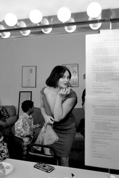 NEW YORK, NEW YORK - SEPTEMBER 18: (EDITOR'S NOTE: Image was shot in black and white. Photo