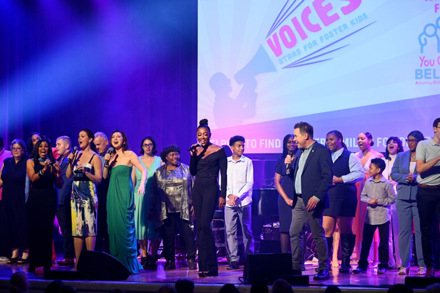 Photos: Inside You Gotta Believe 'Voices: Stars for Foster Kids' Benefit Concert, With Norm Lewis, Donna Murphy, Adam Pascal, and More!  Image
