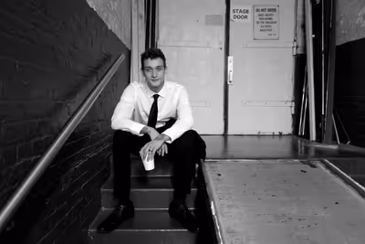 NEW YORK, NEW YORK - SEPTEMBER 18: (EDITOR'S NOTE: Image was shot in black and white. Photo