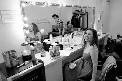 NEW YORK, NEW YORK - SEPTEMBER 18: (EDITOR'S NOTE: Image was shot in black and white. Photo