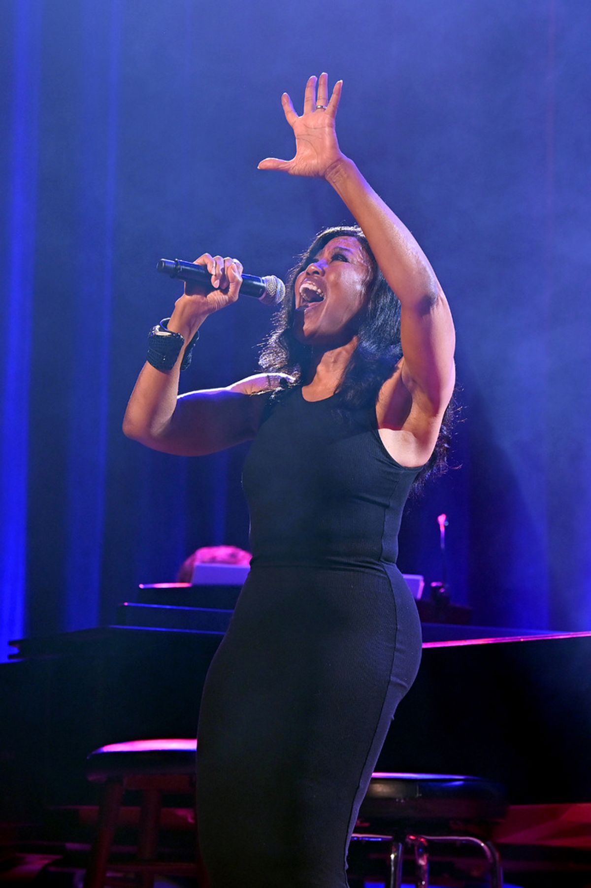 NEW YORK, NEW YORK - SEPTEMBER 18: Sharon Catherine Brown performs onstage during the 9th Annual 'Voices: Stars For Foster Kids' Benefit Concert hosted by You Gotta Believe at Town Hall on September 18, 2023 in New York City. (Photo by Jenny Anderson/Getty Images for You Gotta Believe) at 
