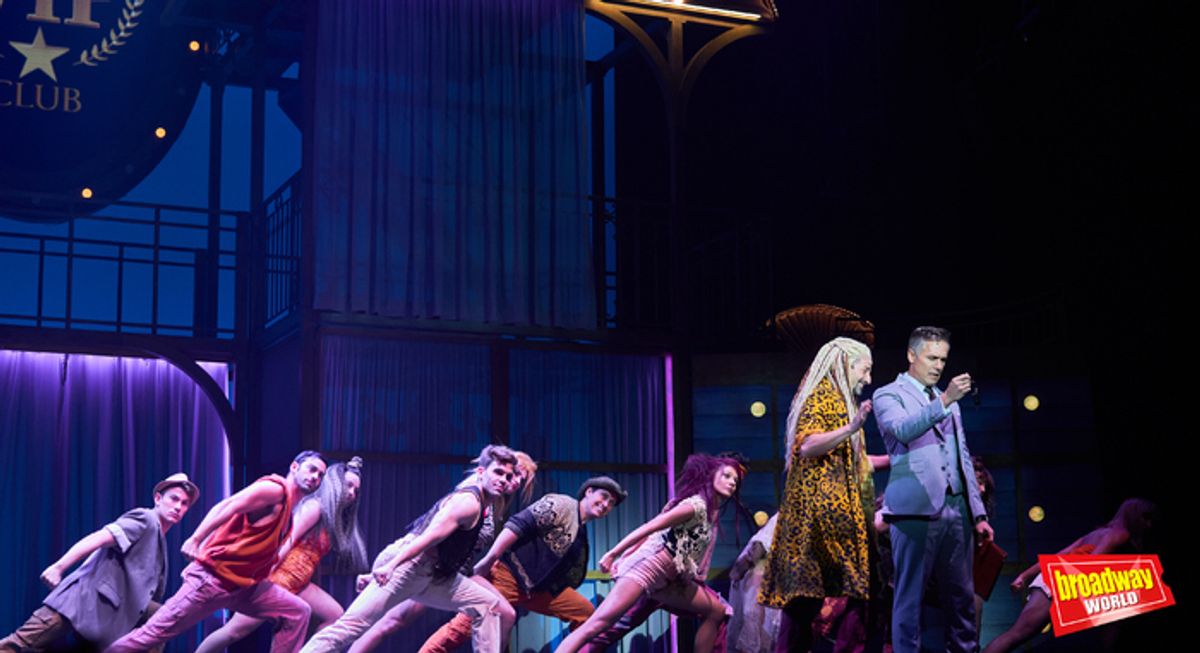 Ruben Yuste y elenco de Pretty Woman Madrid at 