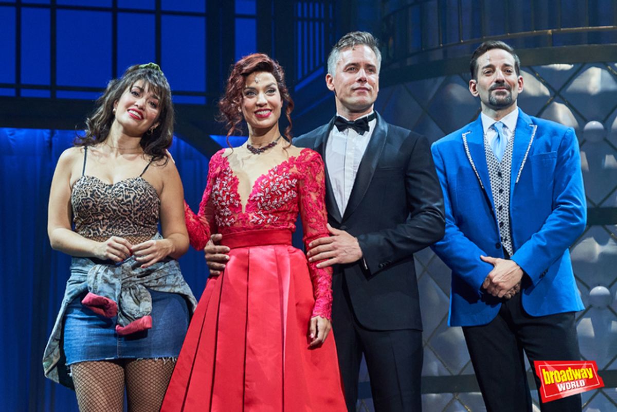 Erika Bleda, Cristina LLorente, Roger Berruezo y Rubén Yuste at 