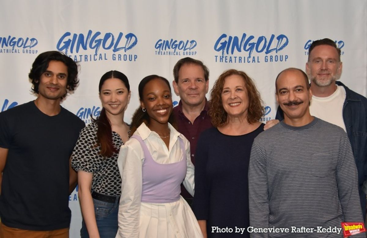 Keshav Moodliar, Delphi Borich, Shanel Bailey, Thomas Jay Ryan, Karen Ziemba, Evan Zes and Ben Davis at 