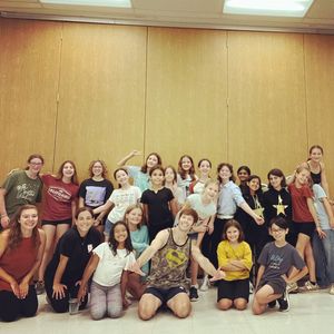 Thayne Jasperson with the Highland Park Youth Theatre Company Photo