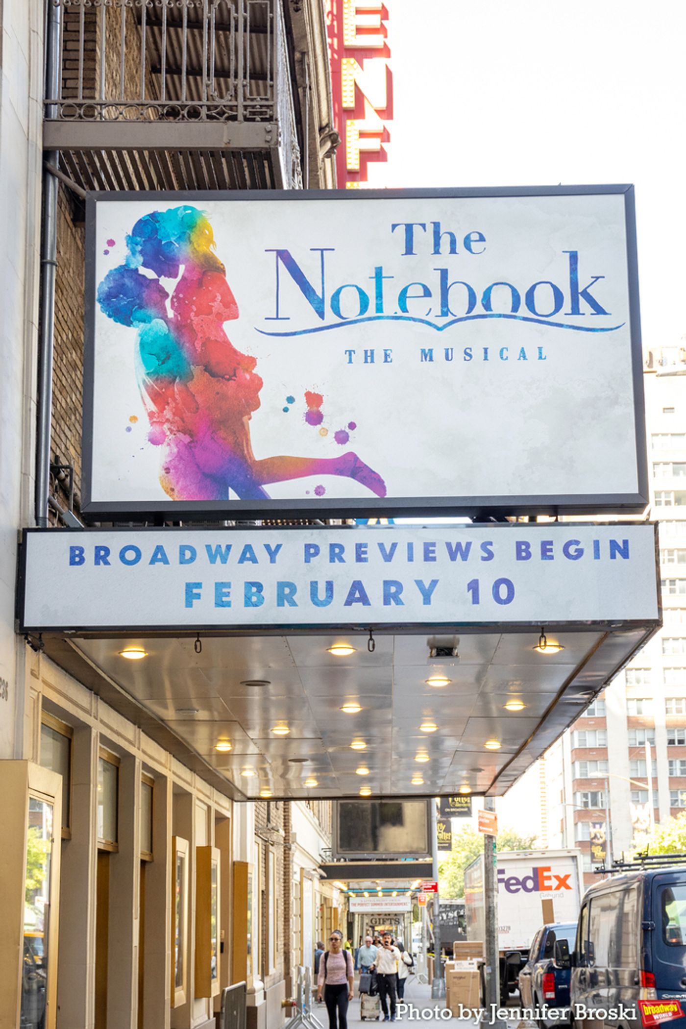 Up on the Marquee: THE NOTEBOOK  Image