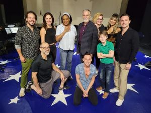 Felipe Barbosa Bombonato, Mari Davi, Danielle Lee Greaves, Robert Cuccioli, Jillian Louis, Gina Milo, Max Von Essen. Jonathan Brody, Nick Cearley, Benjamin Pajak @ BroadwayWorld Felipe Barbosa Bombonato, Mari Davi, Danielle Lee Greaves, Robert Cuccioli, Jillian Photo
