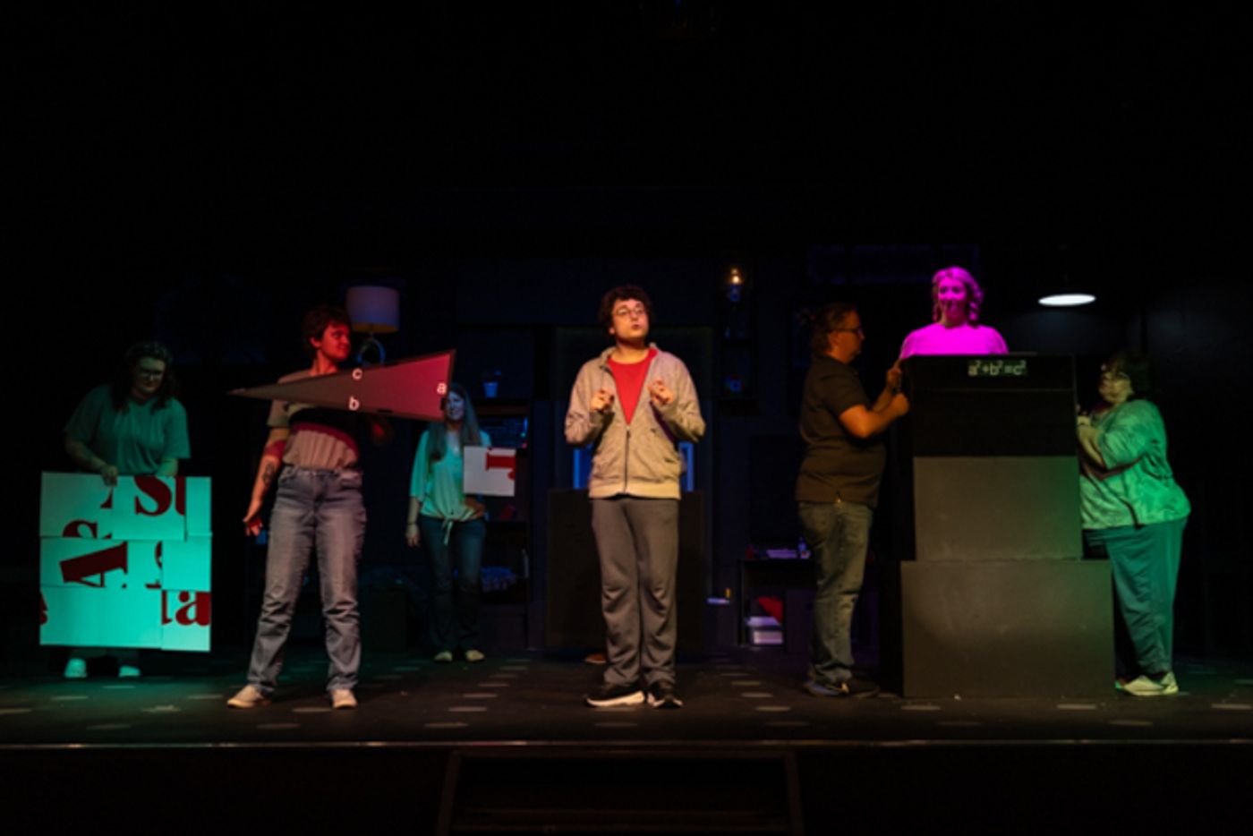 Photos: First look at Little Theatre Off Broadway's THE CURIOUS INCIDENT OF THE DOG IN THE NIGHT-TIME  Image