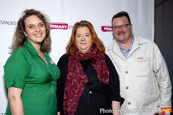 Erin Daley, Theresa Rebeck, Shane D. Hudson Photo