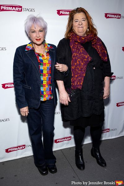 Cyndi Lauper, Theresa Rebeck Photo