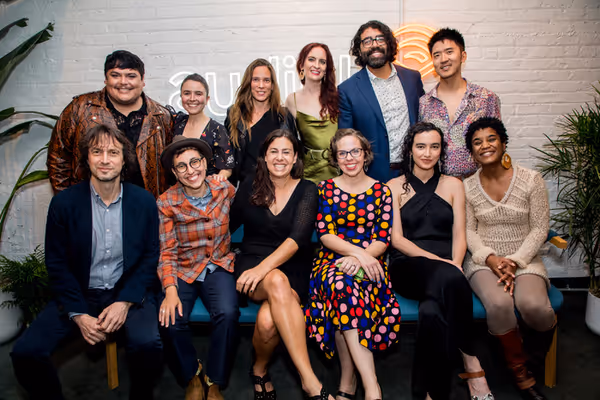Top row, L-R: Isaac Gomez, Emilia LaPenta, Mathilde Dratwa, J (Sinfolk), Gabriel Ruiz Photo
