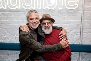 Erik Della Penna and David Yazbek @ BroadwayWorld Erik Della Penna and David Yazbek Photo