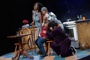 Terry Henry, Asha Basha Duniani, Parris Sarter and Morgan Crumbly Photo