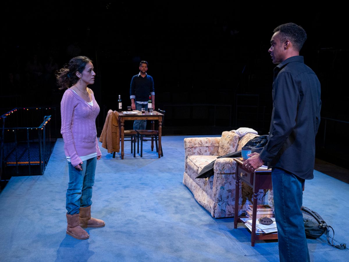 Jocelyn Zamudio, Brandon Rivera and Grant Kennedy Lewis at 