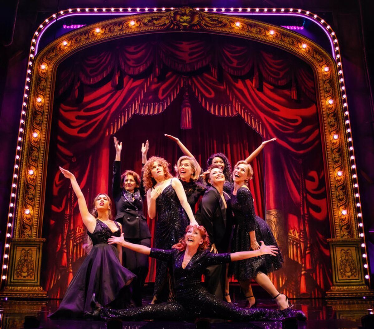 Bernadette Peters, Lea Salonga and the Company at 