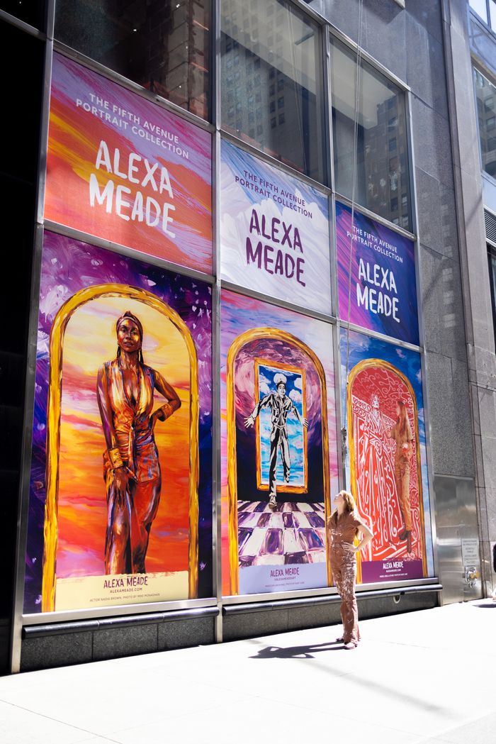 Photos & Video: Brian Stokes Mitchell, Julia Lester & More On Display in The Fifth Avenue Portrait Collection by Alexa Meade  Image