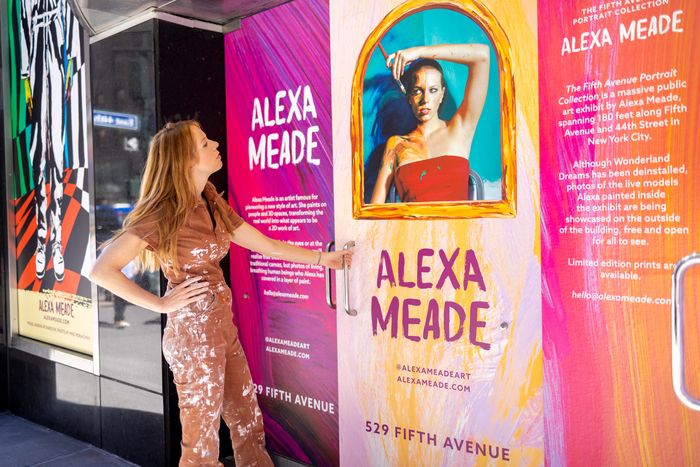 Photos & Video: Brian Stokes Mitchell, Julia Lester & More On Display in The Fifth Avenue Portrait Collection by Alexa Meade  Image